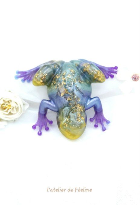 Grenouille violette 