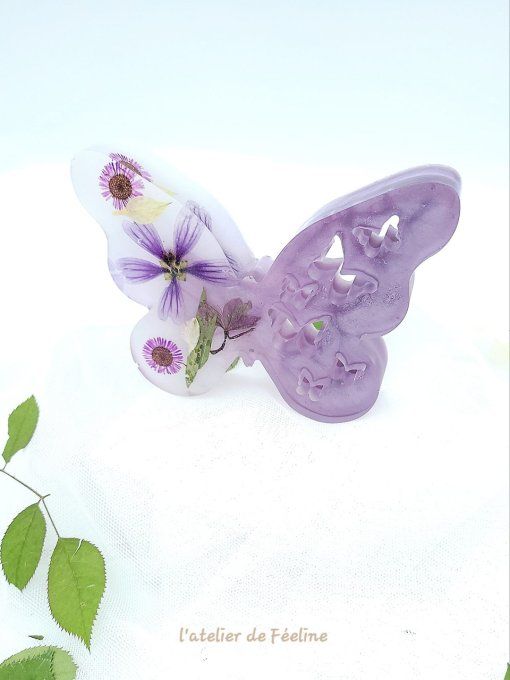 Papillon violet